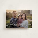 "Faubourg" - Holiday Cards in Pudding by Leia Matt - Front