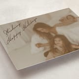 "Vintage Tilted" - Holiday Cards in Mulled Wine by Juliana Zimmermann - Detail