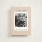 "Blessed Frame" - Holiday Cards in Butter Cream by Mansi Verma - Front