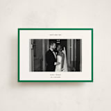 "Classic Border" - Holiday Cards in Pine by Wendy Chung - Front