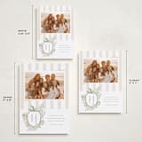 "Tis the Sea-Sun" - Holiday Cards in Sage by Oscar and Emma - Karly Depew - Formats Available