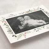 "Always Merry" - Holiday Cards in Candy Cane by Susan Moyal - Detail