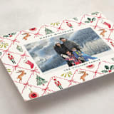 "Festive icons" - Holiday Cards in Leaf by Sarah Knight - Detail