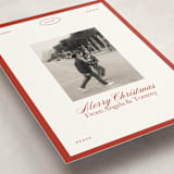 "newsie" - Holiday Cards in Candy Cane by Ellen Schlegelmilch - Detail