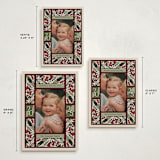 "Teaberry Stained Glass" - Holiday Cards in Garland by Thomas Ward - Formats Available