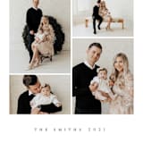 "Timeless Elegance" - Holiday Cards in Snow by Grae - Detail