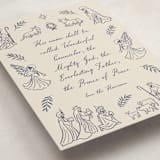 "Nativity" - Holiday Cards in Indigo by Jamie Alexander - Detail