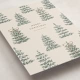 "Festive forest" - Holiday Cards in Champagne by Angela Garrick - Detail