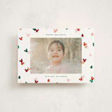 "Disney's Mickey Confetti" - Holiday Cards in Cherry by Ellen Schlegelmilch - Front