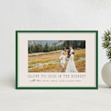 "Oxford" - Holiday Cards in Pine by Amy Kross - Front
