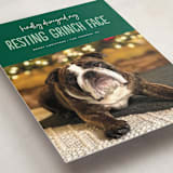 "Grinch Face" - Holiday Cards in Noble Fir by Erica Krystek - Detail