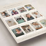 "Memory Album" - Holiday Cards in Ecru by Meggy Masters - Detail