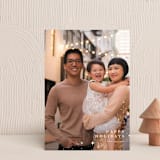 "Flurries" - Holiday Cards in Cream by Pixel and Hank - Front