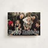 "Outline" - Holiday Cards in Starlight by Jessie Steury - Front