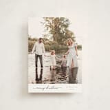 "modernist" - Holiday Cards in Snow by Christy Hy Lee - Front