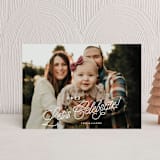 "Nailed It" - Holiday Cards in Snow by Laura Hamm - Front