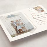 "Return Address" - Holiday Cards in Cinnamon by Gwen Bedat - Detail