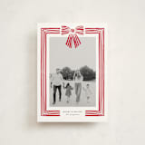 "Ribbon Framed" - Holiday Cards in Snow by Iveta Angelova - Front