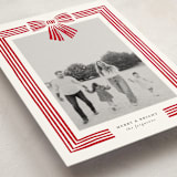 "Ribbon Framed" - Holiday Cards in Snow by Iveta Angelova - Detail