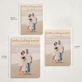 "Warm Holiday Wishes Script" - Holiday Cards in Midnight by Kristen Magee - Formats Available