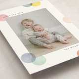 "Colorblock Confetti" - Holiday Cards in Confetti Cake by Robert and Stella - Detail