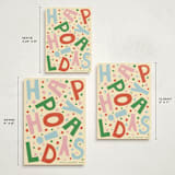 "Confetti Type Party" - Holiday Cards in Cozy Confetti by Alisa Galitsyna - Formats Available