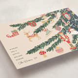 "Fun Ornaments" - Holiday Cards in Champagne by Teju Reval - Detail