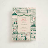 "Festive Home" - Holiday Cards in Elf Shoes by Teju Reval - Front