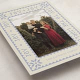 "Endless Joy" - Holiday Cards in Periwinkle by Annie Chan - Detail