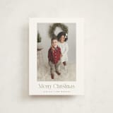 "moderne noël" - Holiday Cards in Pine Needle by Benita Crandall - Front