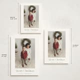 "moderne noël" - Holiday Cards in Pine Needle by Benita Crandall - Formats Available