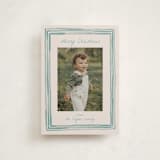 "Painted Frame Edge" - Holiday Cards in Bluebell by Alethea and Ruth - Front