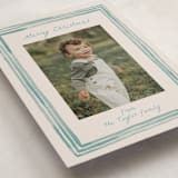 "Painted Frame Edge" - Holiday Cards in Bluebell by Alethea and Ruth - Detail