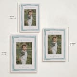 "Painted Frame Edge" - Holiday Cards in Bluebell by Alethea and Ruth - Formats Available