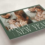 "Two" - Holiday Cards in Fir by Kelly Schmidt - Detail