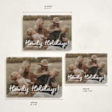 "Howdy Holidays" - Holiday Cards in Snow by Megan Davis - Formats Available