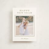 "Resort style" - Holiday Cards in Caramel by Stacey Meacham - Front