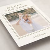 "Resort style" - Holiday Cards in Caramel by Stacey Meacham - Detail