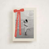 "Robin" - Holiday Cards in Cherry by Pati Cascino - Front