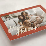 "Retro Writing" - Holiday Cards in Rust by Ani Somi - Detail
