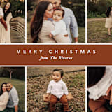 "Christmas Montage" - Holiday Cards in Harvest by Vanessa Doyle - Detail
