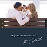 "life is beautiful" - Holiday Cards in Midnight by Eric Clegg - Detail