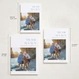 "Tis the Sea-Sun" - Holiday Cards in Sea spray by Corinne Malesic - Formats Available