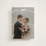 "Bow Tied" - Holiday Cards in Snow by Kaydi Bishop - Front