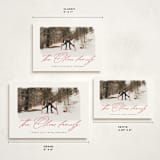 "Family Signature" - Holiday Cards in Holly Berry by AK Graphics - Formats Available
