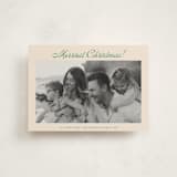 "Having Fun" - Holiday Cards in Lime by Carolyn MacLaren - Front