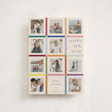 "a year of colors" - Holiday Cards in Rainbow by lulu and isabelle - Front