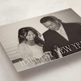 "serif married christmas" - Holiday Cards in Champagne by Ellen Schlegelmilch - Detail