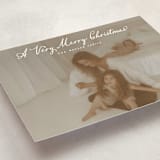 "Very Merry Christmas" - Holiday Cards in Icicle by Hooray Creative - Detail