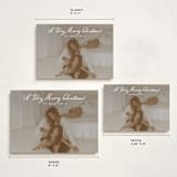 "Very Merry Christmas" - Holiday Cards in Icicle by Hooray Creative - Formats Available